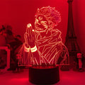 Lampe LED Jujutsu Kaisen Sukuna Roi des Fléaux