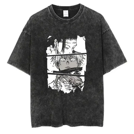 T-shirt Jujutsu Kaisen Gojo Geto Triptyque Planches