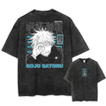 T-shirt Jujutsu Kaisen Gojo Enseigne Néon Turquoise