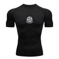 T-shirt Compression Jujutsu Kaisen Logo Tourbillon