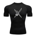 T-shirt Compression Jujutsu Kaisen Arme Maudite