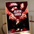 Jujutsu Kaisen Logo Blutrot Poster