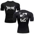 T-shirt Compression Jujutsu Kaisen Sukuna/Toji Dague