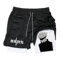 Short Jujutsu Kaisen Gojo Buste Lunettes Noires