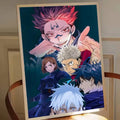 Poster Jujutsu Kaisen Démon/Kyoto Réunion