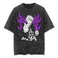 T-Shirt Jujutsu Kaisen Gojo Violette Blitze