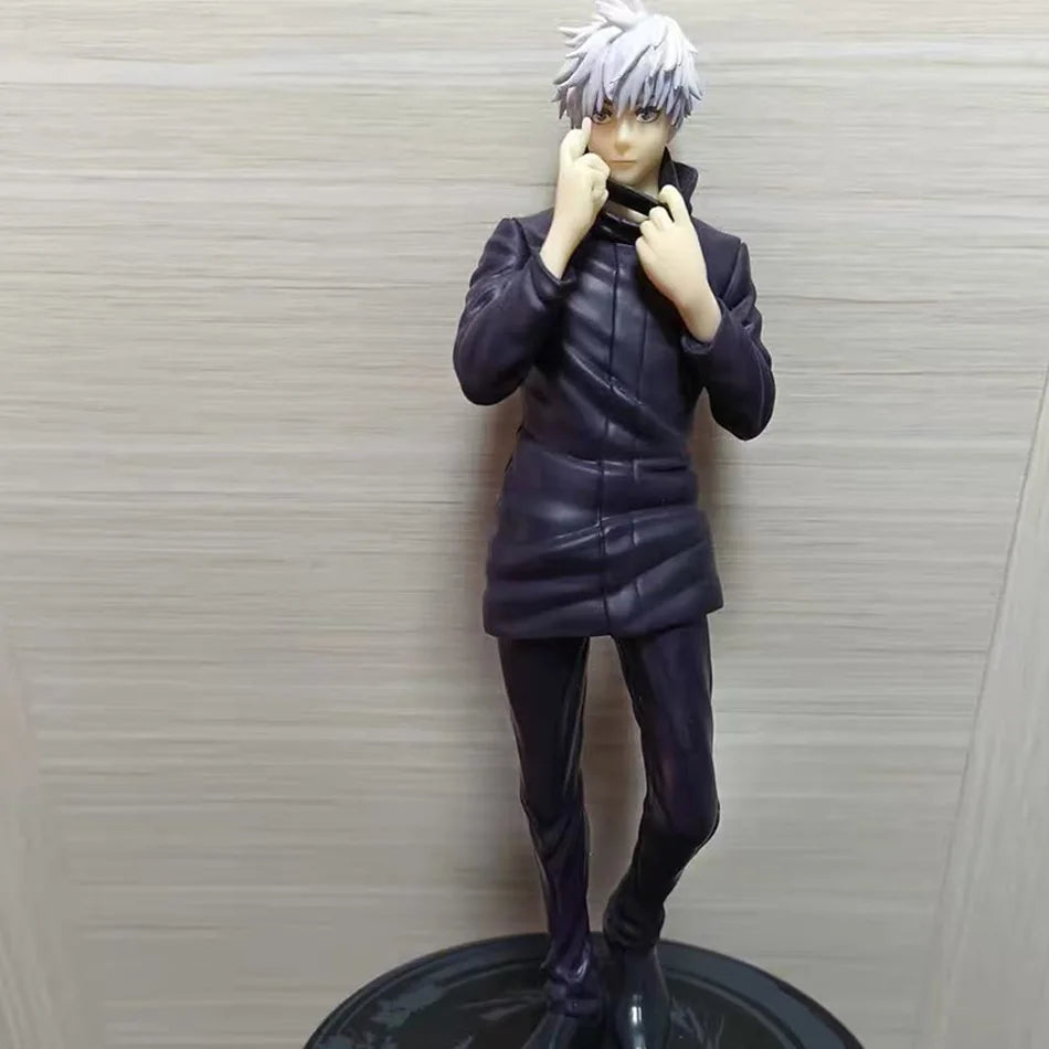 Figurine Jujutsu Kaisen Gojo Satoru Debout Doigt Levé 19cm — vue 3