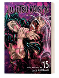 Livre Jujutsu Kaisen Volumes 15-17 Anglais