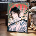 Poster Jujutsu Kaisen Yuta Fond Rayé