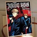 Poster Jujutsu Kaisen Yuji Megumi Nobara Band 8 Manga