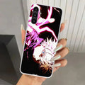 Samsung Hülle Jujutsu Kaisen Gojo Pinke Energie