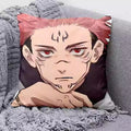 Coussin Jujutsu Kaisen Sukuna Quatre Yeux Rouges