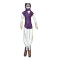 Peluche Jujutsu Kaisen Choso Kimono Violet 28cm