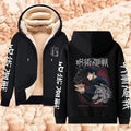 Veste Polaire Jujutsu Kaisen Megumi Chiens Divins