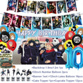 Kit Anniversaire Jujutsu Kaisen 10 Ans Ballons Décoration