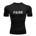 T-shirt Compression Jujutsu Kaisen Japonais