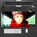 Mauspad Jujutsu Kaisen Yuji Portrait