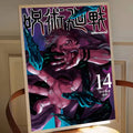 Poster Jujutsu Kaisen Sukuna Band 14 König der Flüche Dunkel