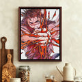 Poster Jujutsu Kaisen Choso Technique Fond Blanc