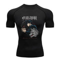 T-shirt Compression Jujutsu Kaisen Megumi