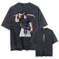 T-shirt Jujutsu Kaisen Toji Lance sur l'Épaule