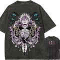 T-shirt Jujutsu Kaisen Gojo Idole Violette Six Yeux