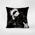 Kissen Jujutsu Kaisen Gojo Manga-Stil Schwarz und Weiß