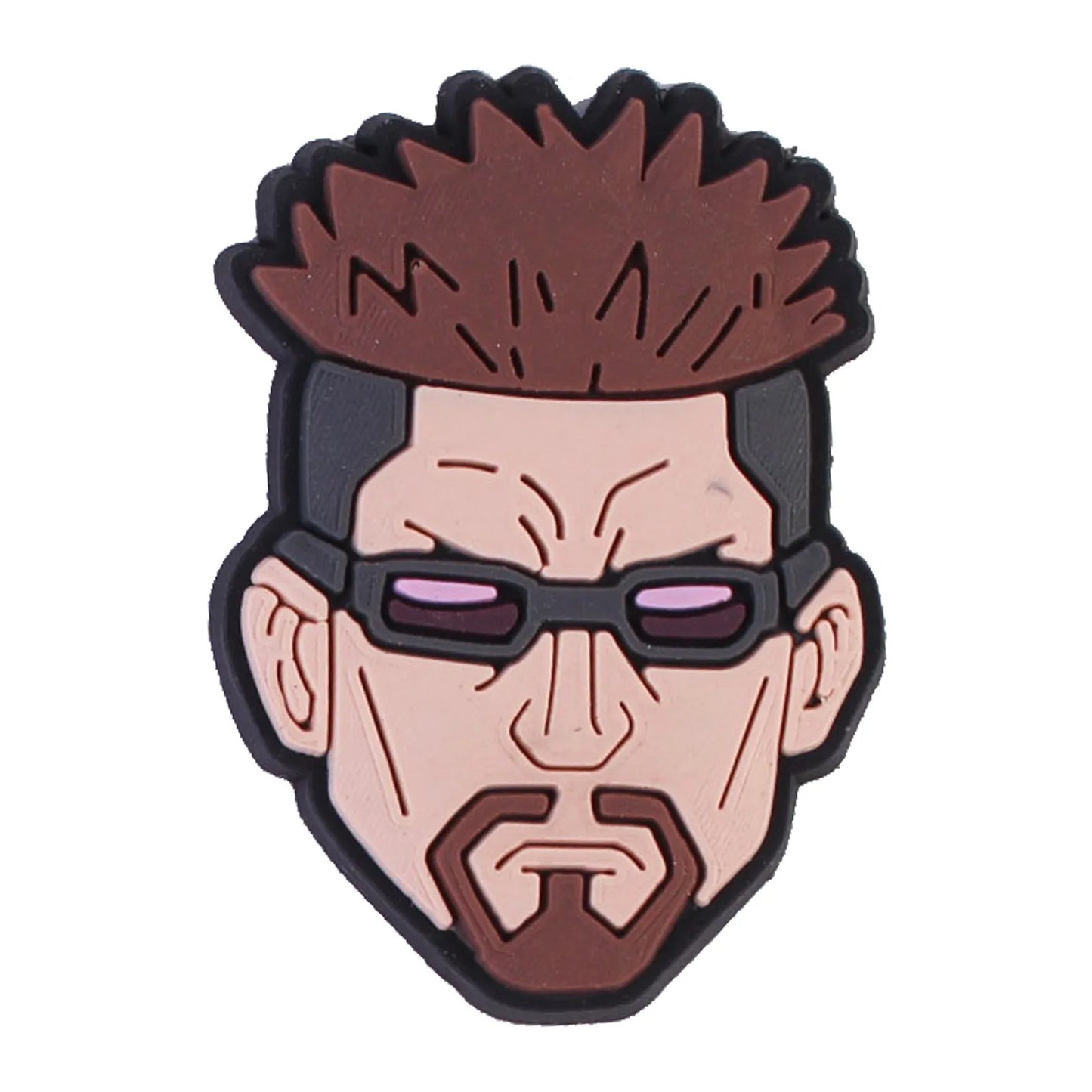 Pin's Jujutsu Kaisen Lunettes Noires Barbiche