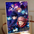 Poster Jujutsu Kaisen Charaktere Tokyo School Anime Staffel