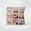 Kissen Jujutsu Kaisen Gojo Expressions Mosaik Rot