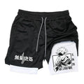 Shorts Jujutsu Kaisen Gojo Schlicht Gerahmtes Porträt