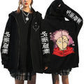 Veste Jujutsu Kaisen Deux Moitiés Yuji Sukuna Détourées