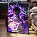 Poster Jujutsu Kaisen Yuta x Rika Sortilège Violet