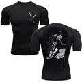 T-shirt Compression Jujutsu Kaisen Maki Arme Maudit