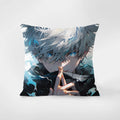 Coussin Jujutsu Kaisen Gojo Satoru Mains Jointes Bleu