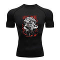 T-shirt Compression Jujutsu Kaisen Fléau Yuta