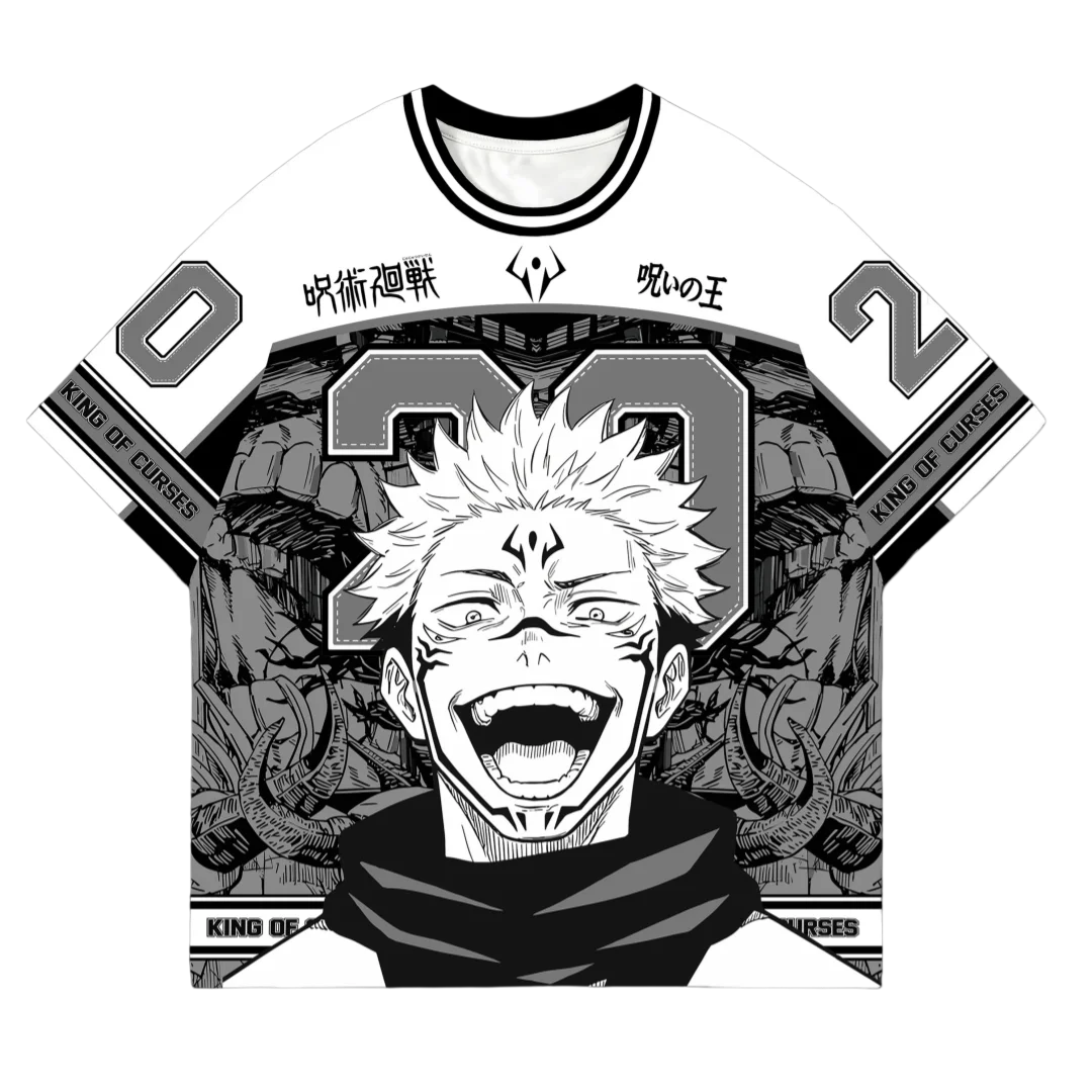 Maillot Jujutsu Kaisen Sukuna Roi des Fléaux Numéro 20 — vue 2