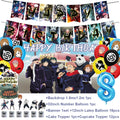 Jujutsu Kaisen Geburtstagsparty-Set 8 Jahre Luftballons Dekoration