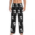 Pyjama Jujutsu Kaisen Gojo Schwarz/Weiß