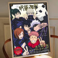 Poster Jujutsu Kaisen Personnages École Panda