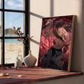 Poster Jujutsu Kaisen Toji Sang Rouge
