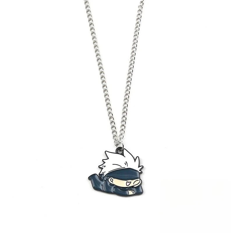 Collier Jujutsu Kaisen Gojo Chibi Allongé