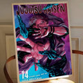 Poster Jujutsu Kaisen Tome 14 Sukuna Violet