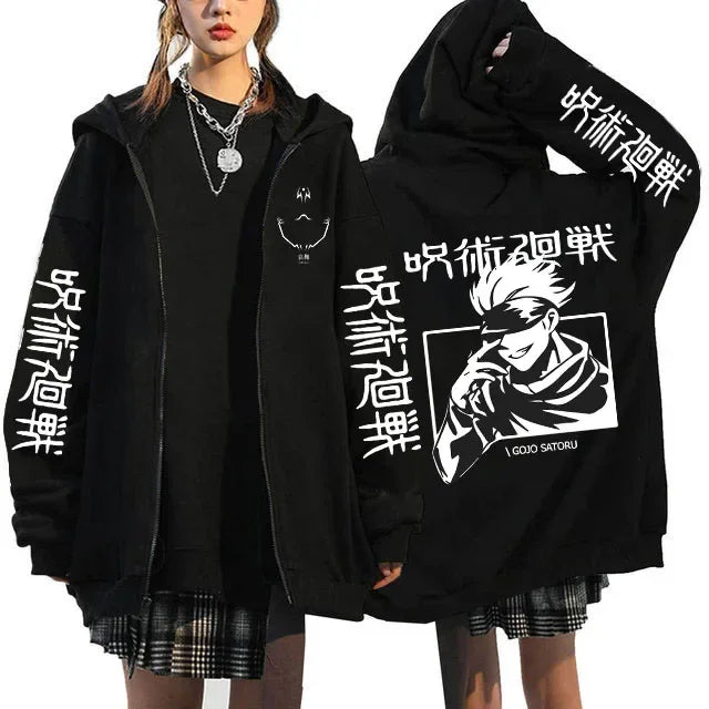 Veste Jujutsu Kaisen Gojo Bandeau Cadre
