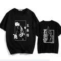 T-Shirt Jujutsu Kaisen Unendlich Schwarz Weiß