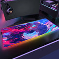 Tapis de Souris Jujutsu Kaisen RGB Combat Sukuna x Gojo