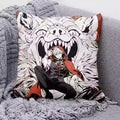 Kissenbezug Jujutsu Kaisen Weißer Wolf Rote Kapuze