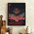 Poster Jujutsu Kaisen Choso Blick in Nachtblau