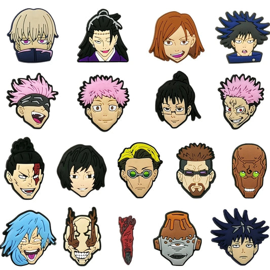 Pin's Jujutsu Kaisen Lot Complet 18 Pièces