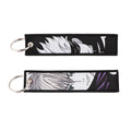 Porte-clés Jujutsu Kaisen Gojo Noir et Blanc